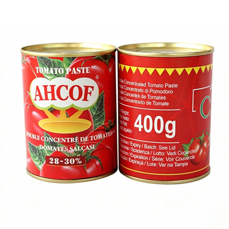 OEM private label tomato paste in metal can