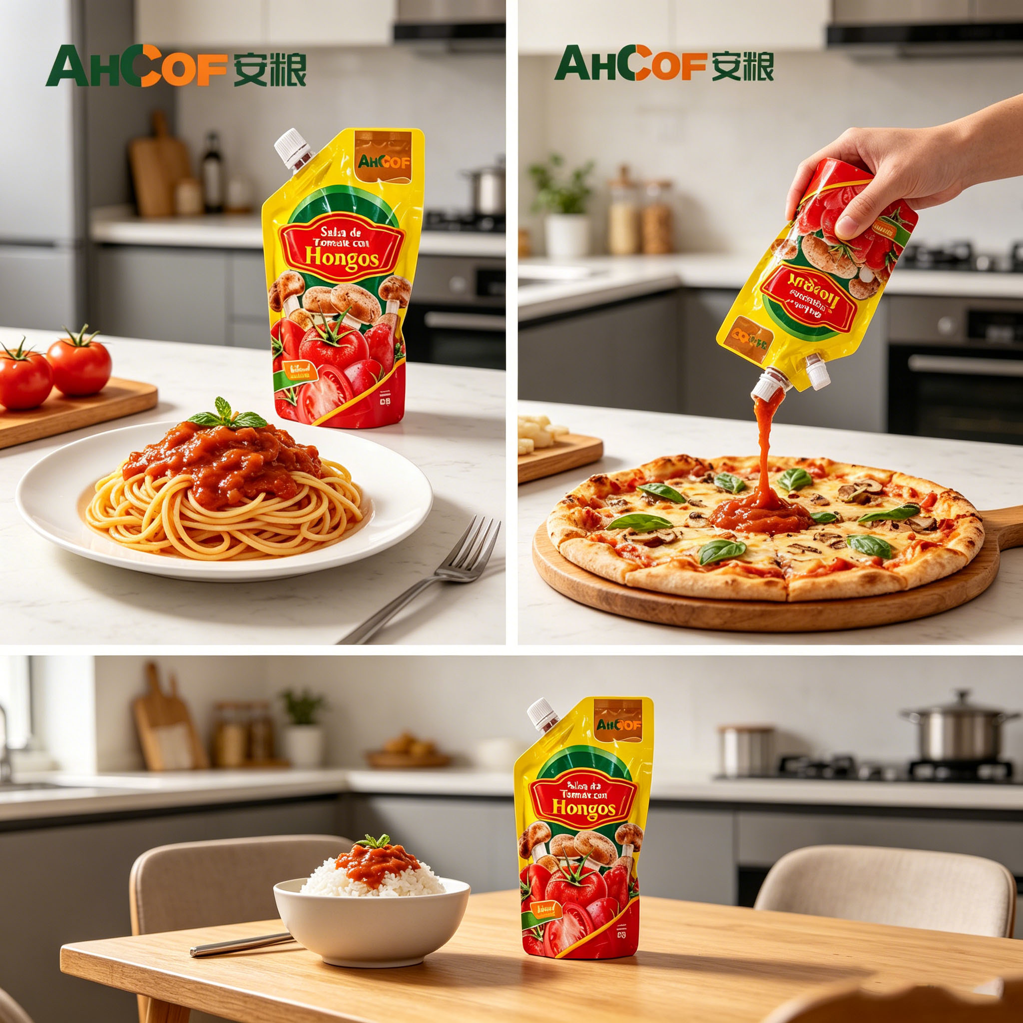 tomato cooking sauce sachet tomato sauce pouch for pasta